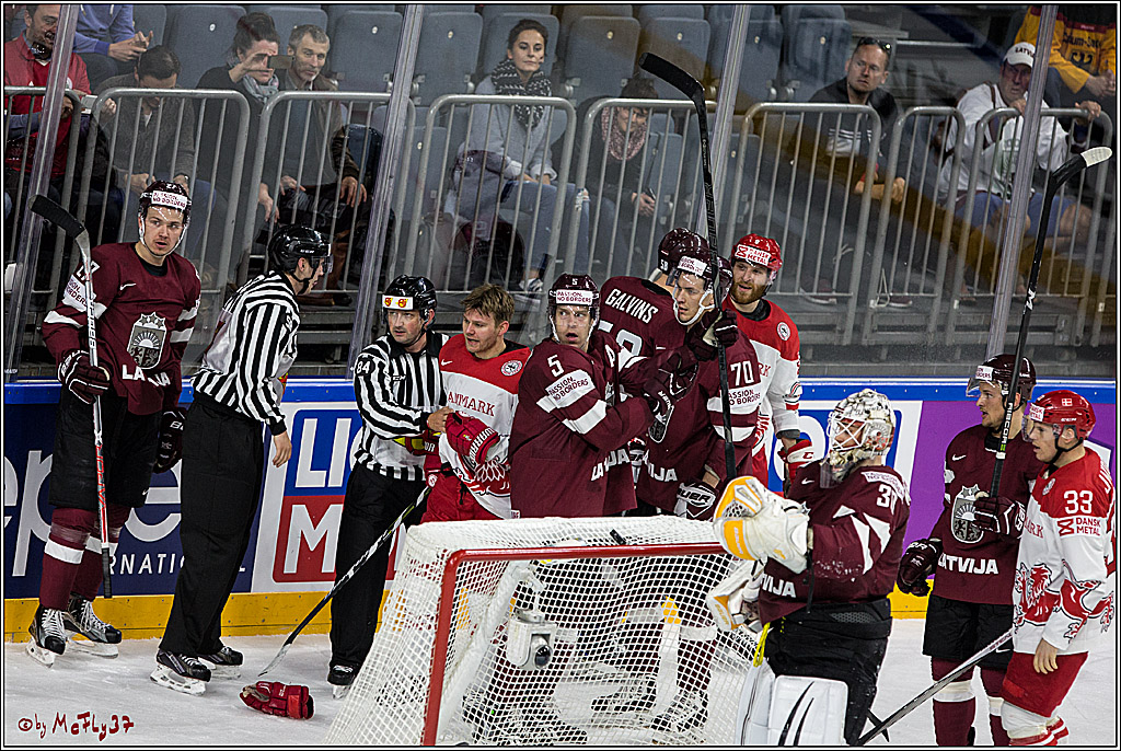 IIHF WM 2017, Lettland - Daenemark, 06.05.2017
